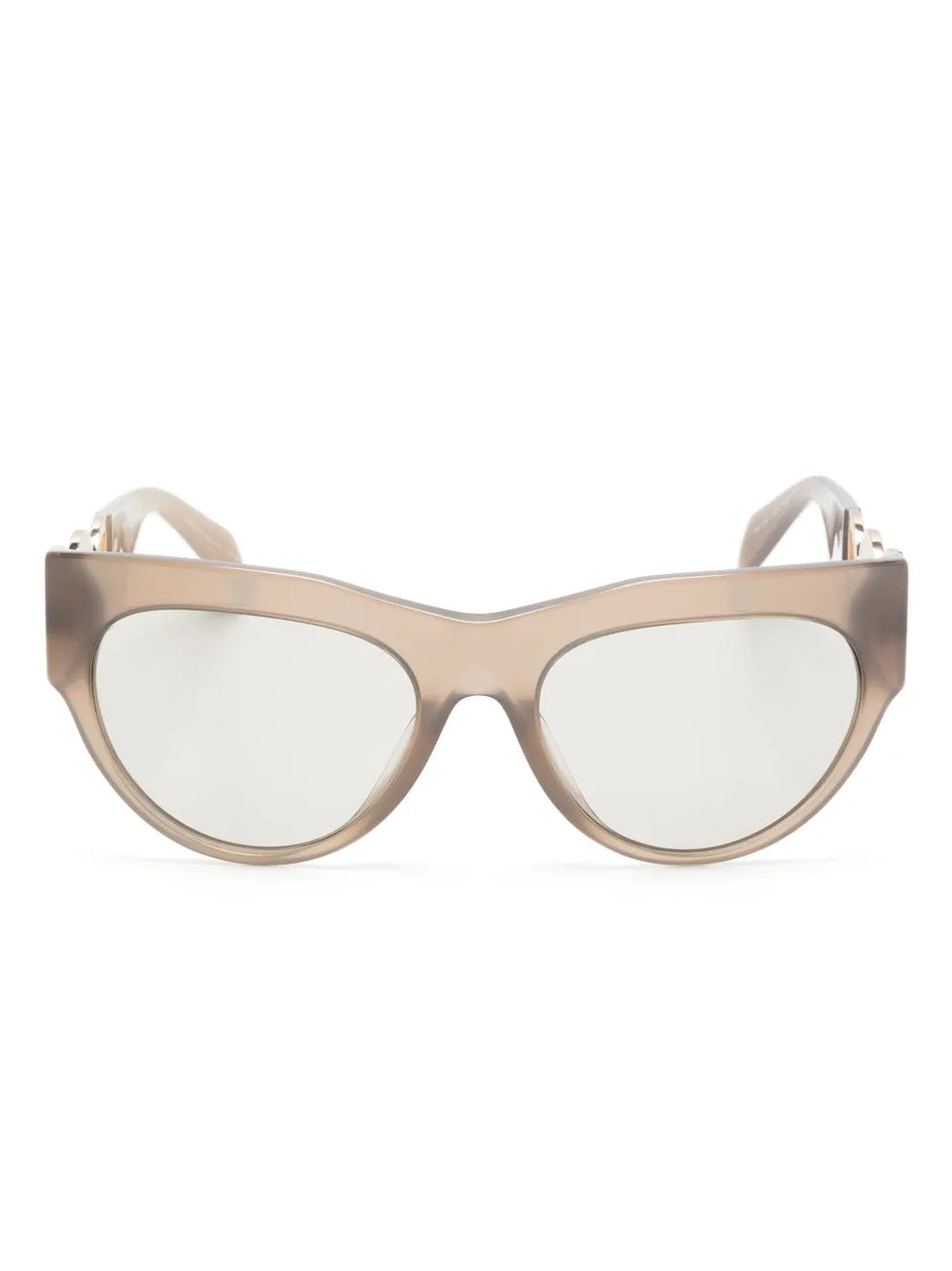 Winged Medusa cat-eye frame sunglasses