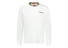 Burberry Long Sleeve Icon T-Shirt White