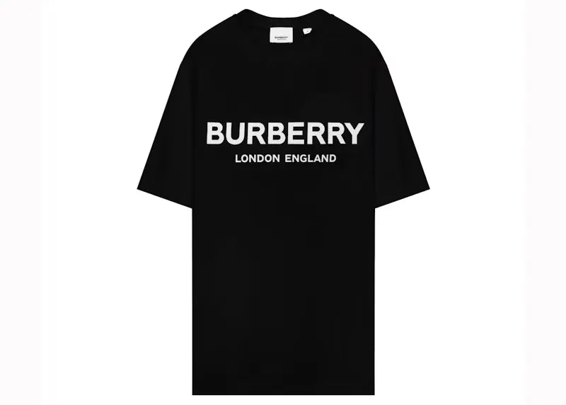 Burberry Logo Print T-Shirt Black