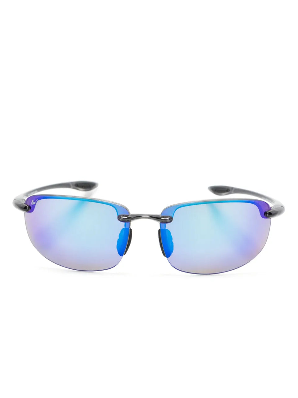 Ho'okipa mirrored lenses oval-frame sunglasses
