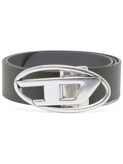 1DR logo-buckle leather belt
