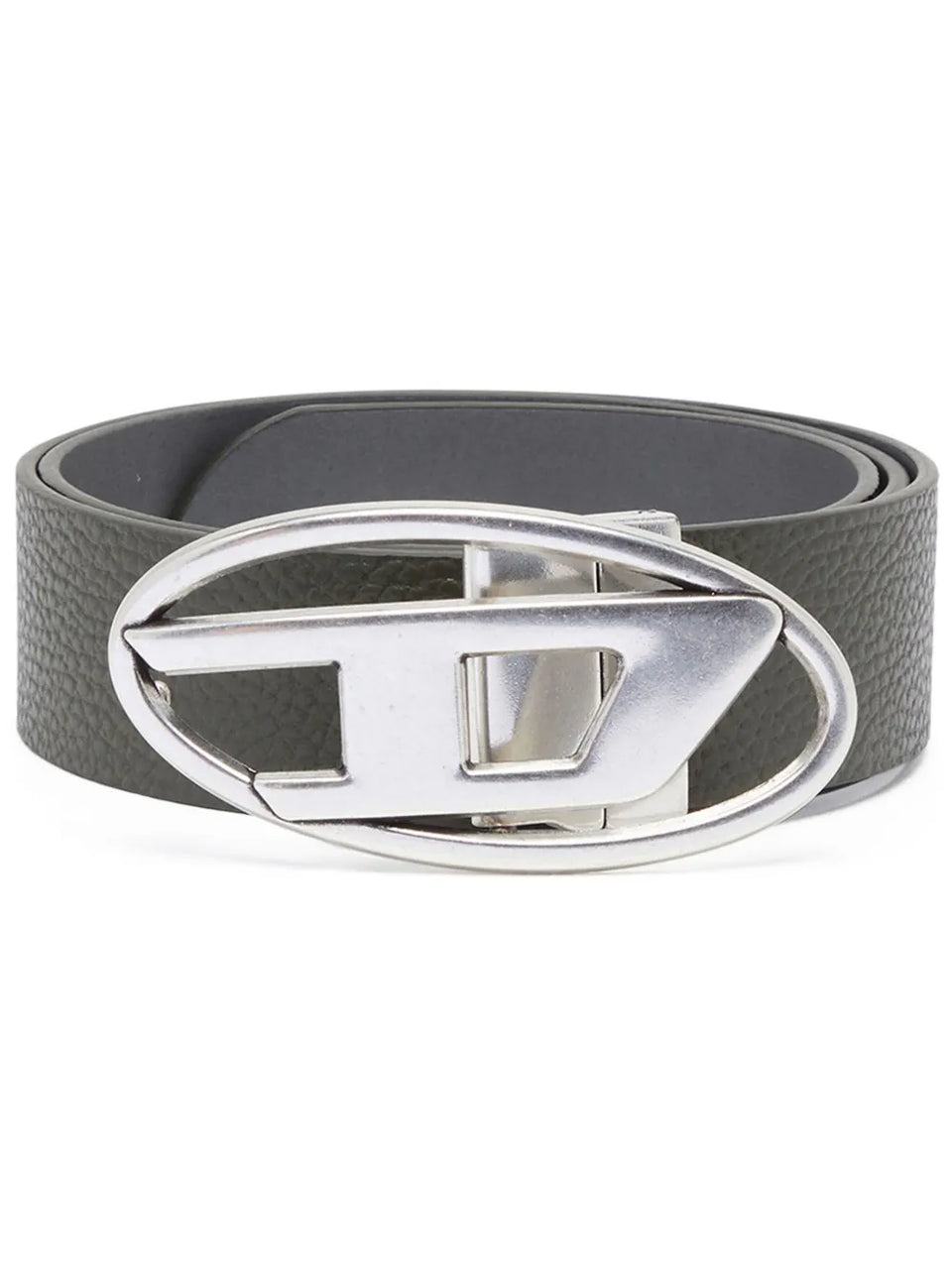 1DR logo-buckle leather belt