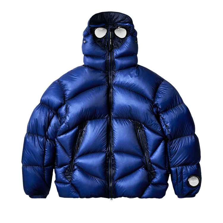 Palace x C.P. Company Puffa Bright Cobalt