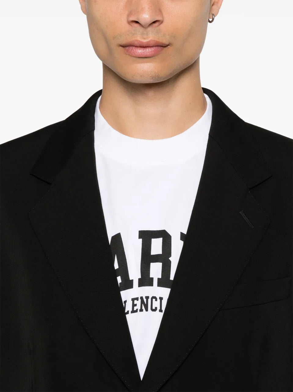 twill blazer