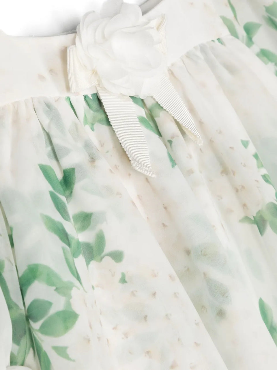 floral-print tiered dress