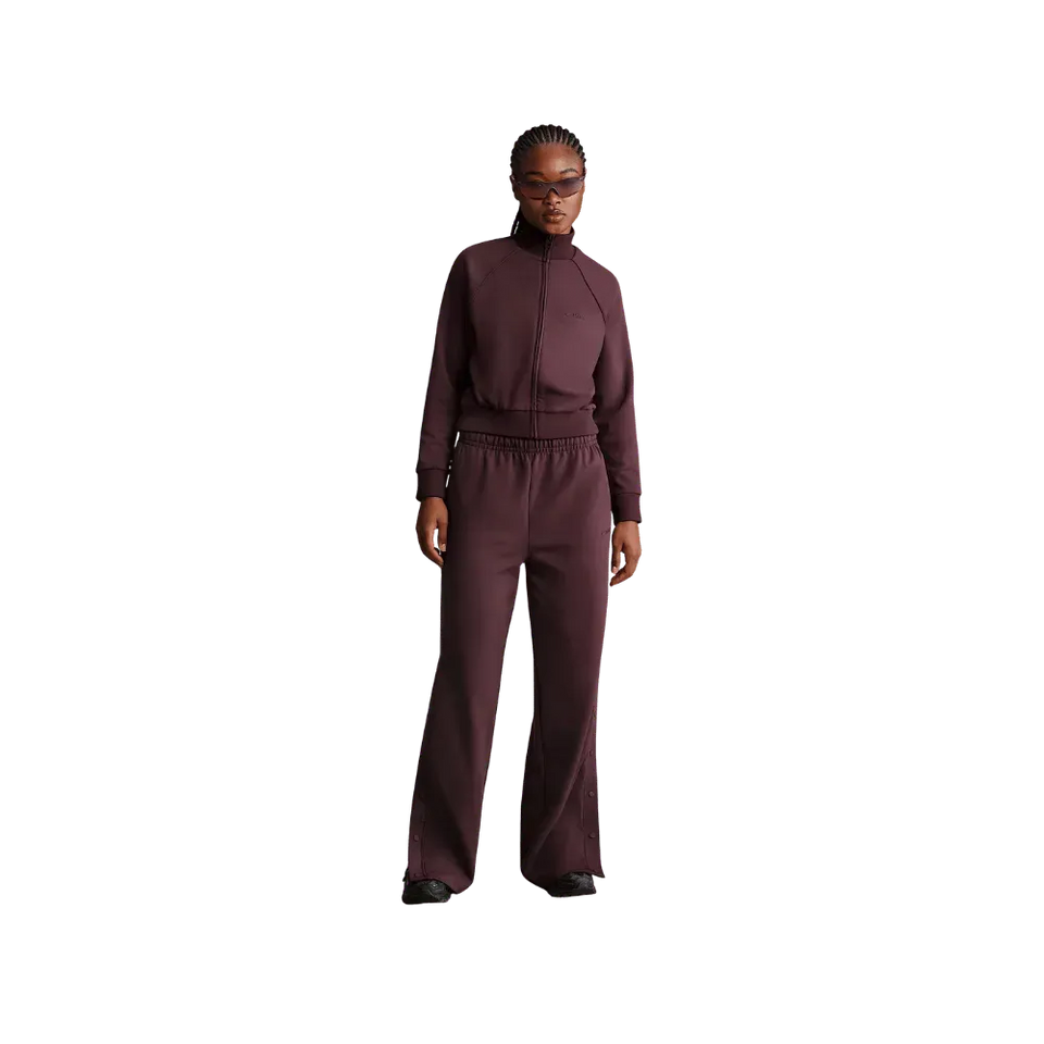 Nike X Skims Women's Side-Snap Pants CURRANT