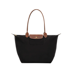 Longchamp Le Pliage Original M Tote bag Black - Recycled canvas