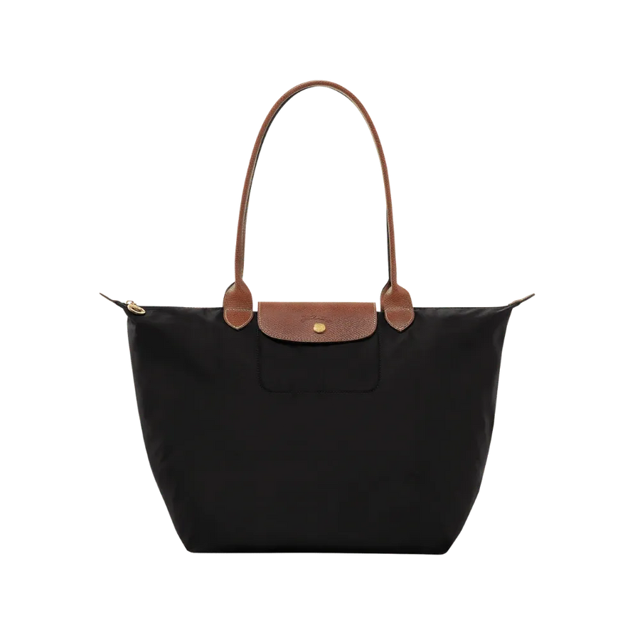 Longchamp Le Pliage Original M Tote bag Black - Recycled canvas
