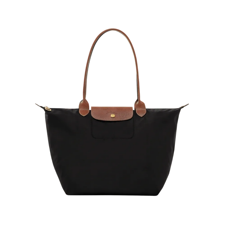 Longchamp Le Pliage Original M Tote bag Black - Recycled canvas