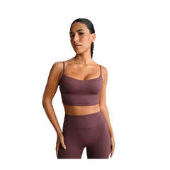Nike X Skims Matte Women's Cami Longline Bra CURRANT