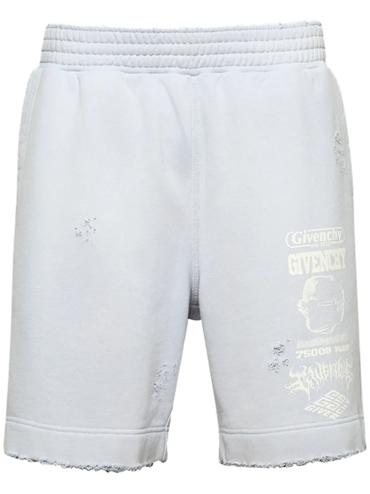 New Board cotton track shorts