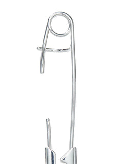 safety pin earrings