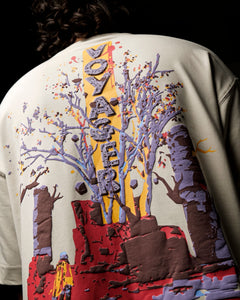 Voyager - Light Grey Oversized T-Shirt