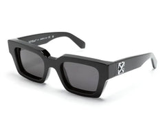 OFF-WHITE Virgil Square Frame Sunglasses Black/Grey (OERI126S24PLA0011007)