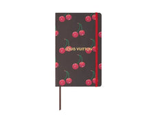 Louis Vuitton x Takashi Murakami Cherry Jane Notebook MM Brown Monogram