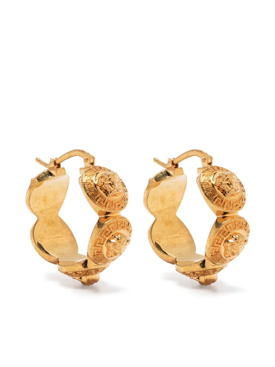 Tribute Medusa hoop earrings