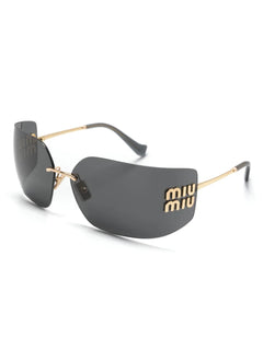 Runway rectangle-frame sunglasses