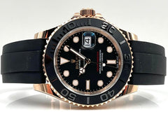 Rolex | Yacht-Master | 126655-0002 | Rose gold | 40 mm | Rubber | Black | Automatic