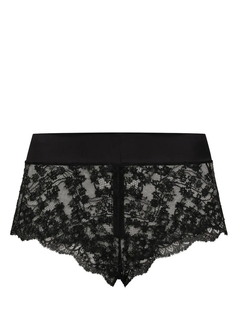 floral-lace briefs