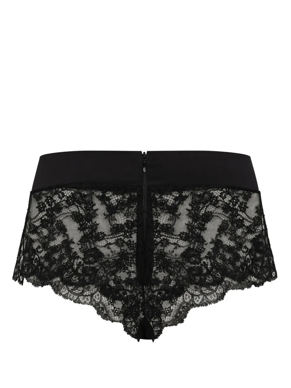 floral-lace briefs