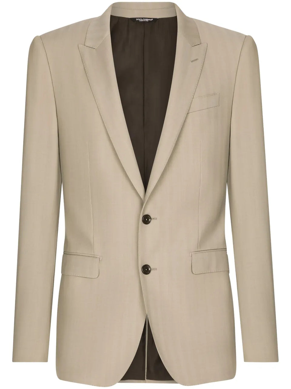 tonal-striped two-piece suit
