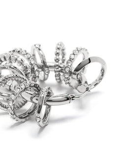 Multi Ring hoop earrings