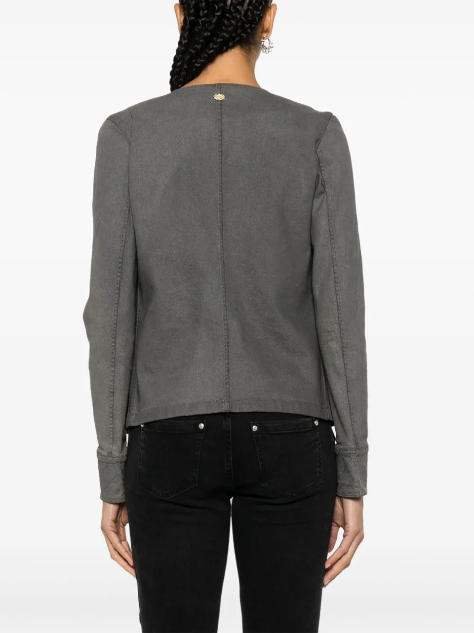2005 diamond-quilted cotton jacket