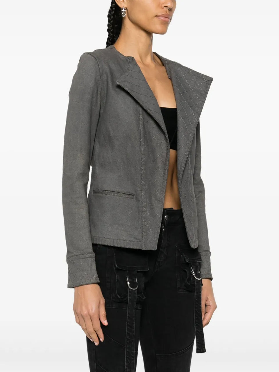 2005 diamond-quilted cotton jacket