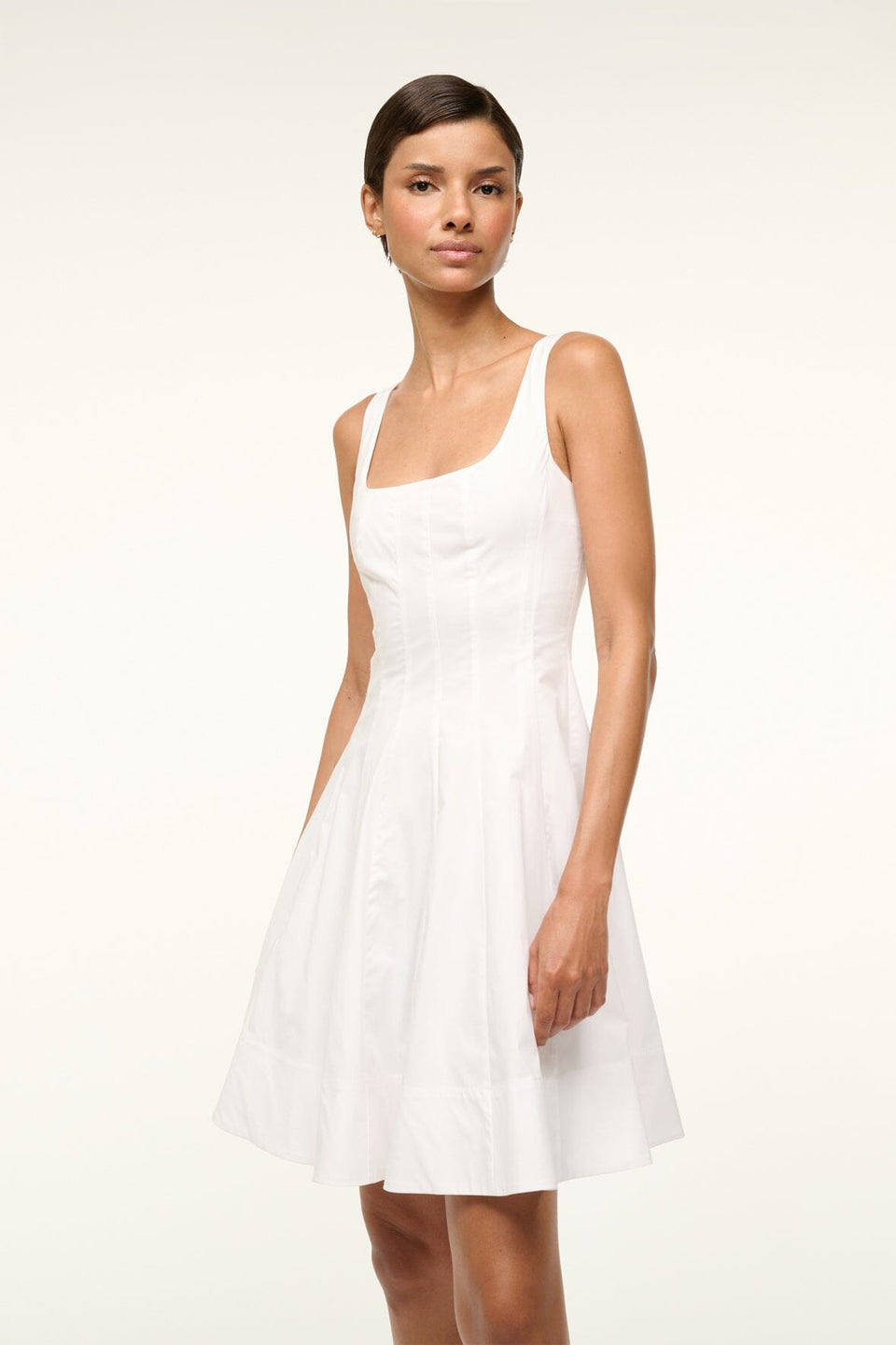 MINI WELLS DRESS WHITE
