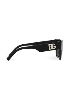 logo-embossed butterfly-frame sunglasses