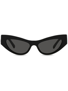 logo-embossed cat-eye frame sunglasses