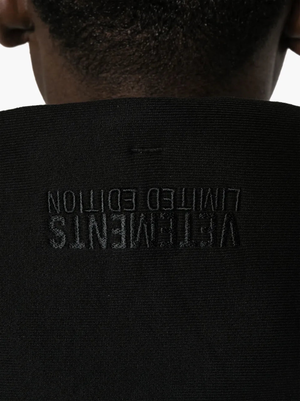 Name-tag printed Hoodie