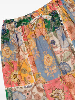 Junie patchwork skirt