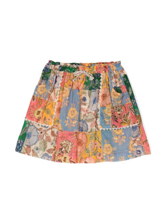 Junie patchwork skirt
