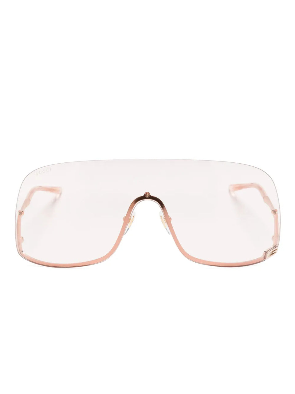 oversized retro-frame sunglasses