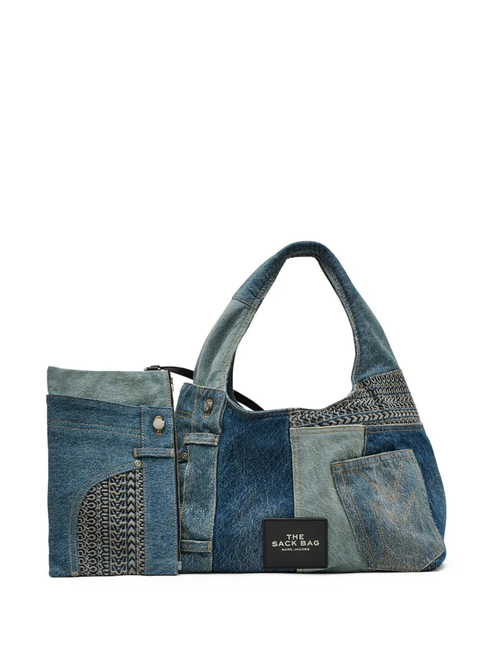 The Deconstructed Denim Sack bag