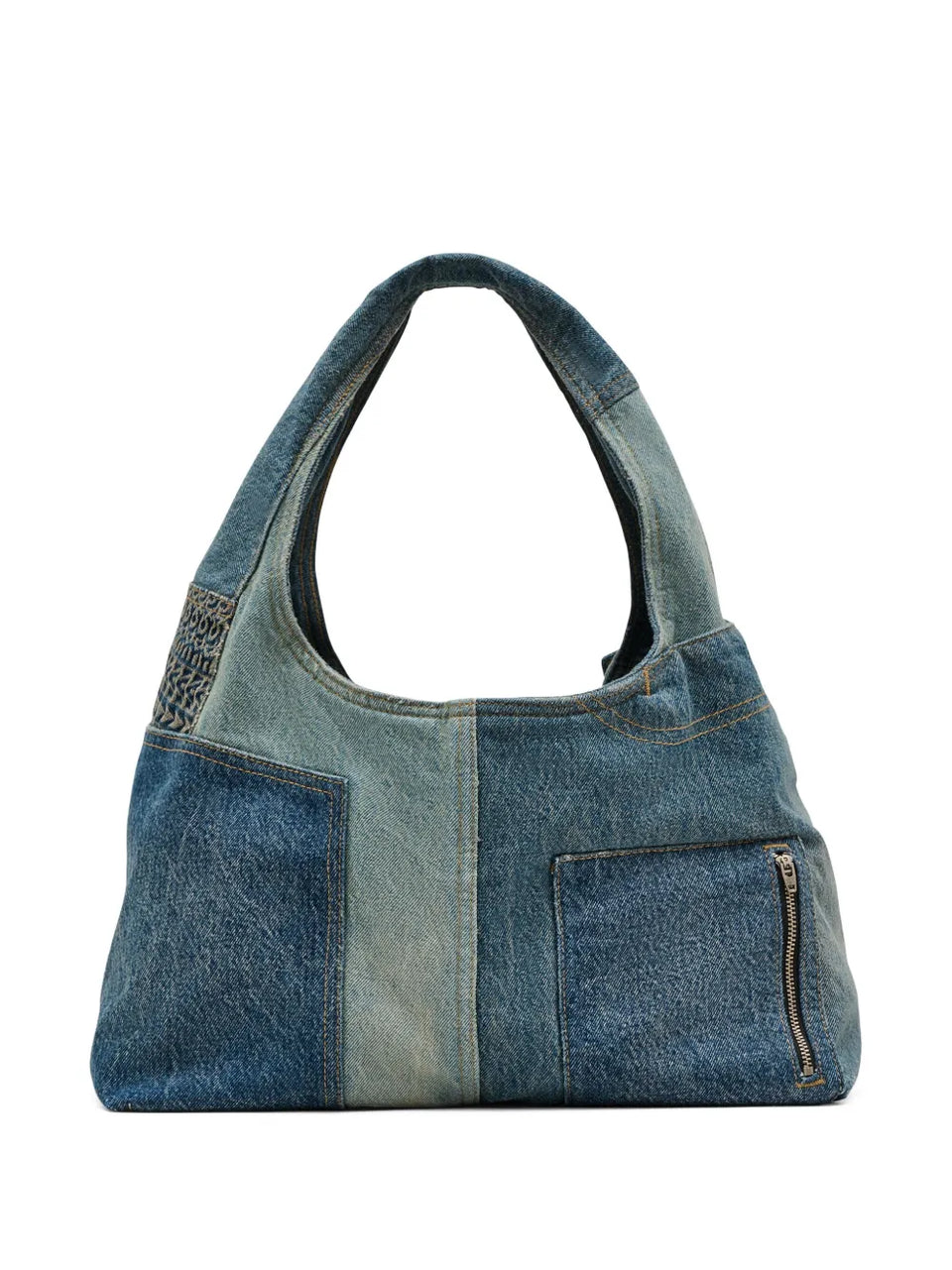 The Deconstructed Denim Sack bag