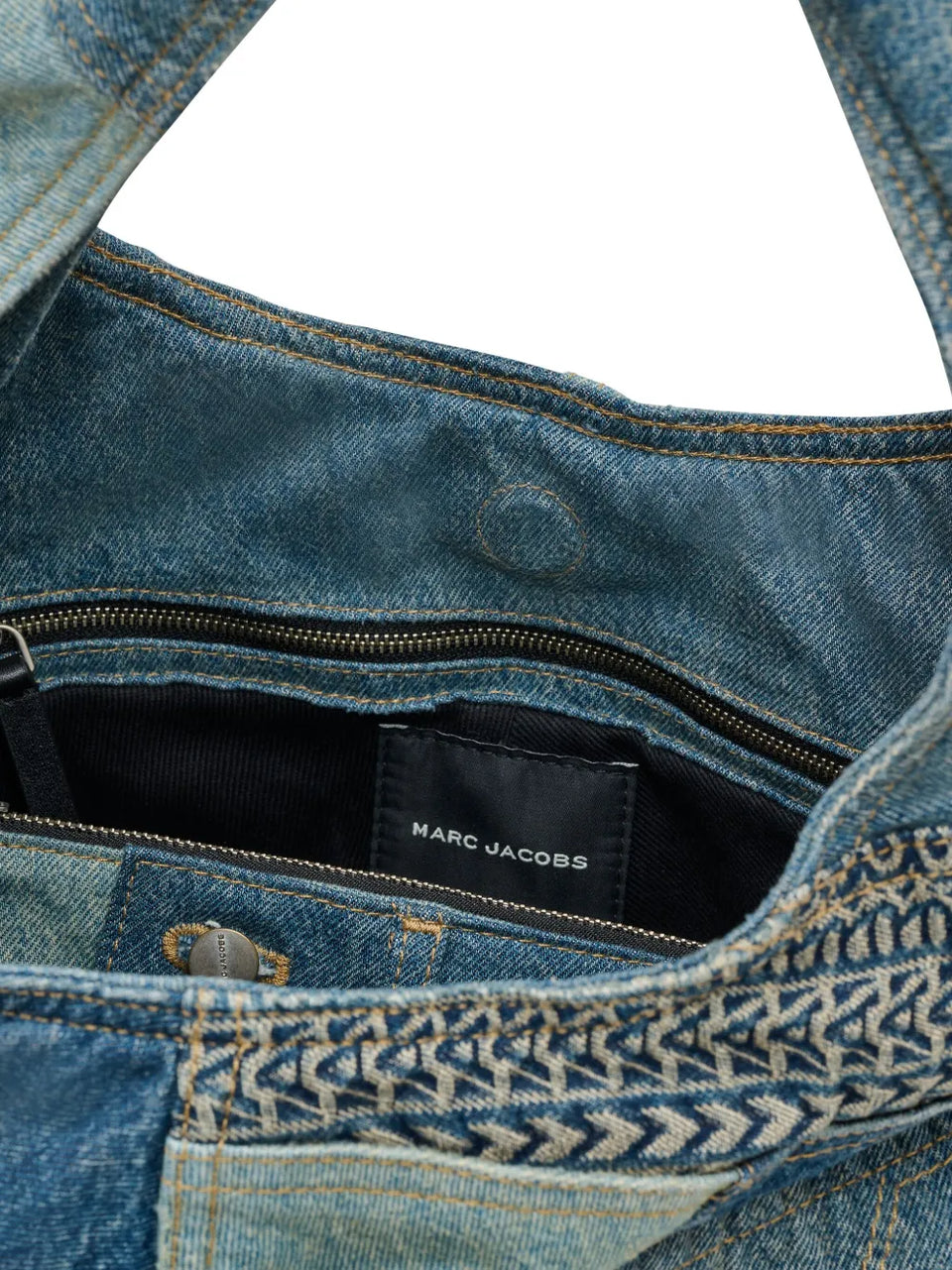 The Deconstructed Denim Sack bag