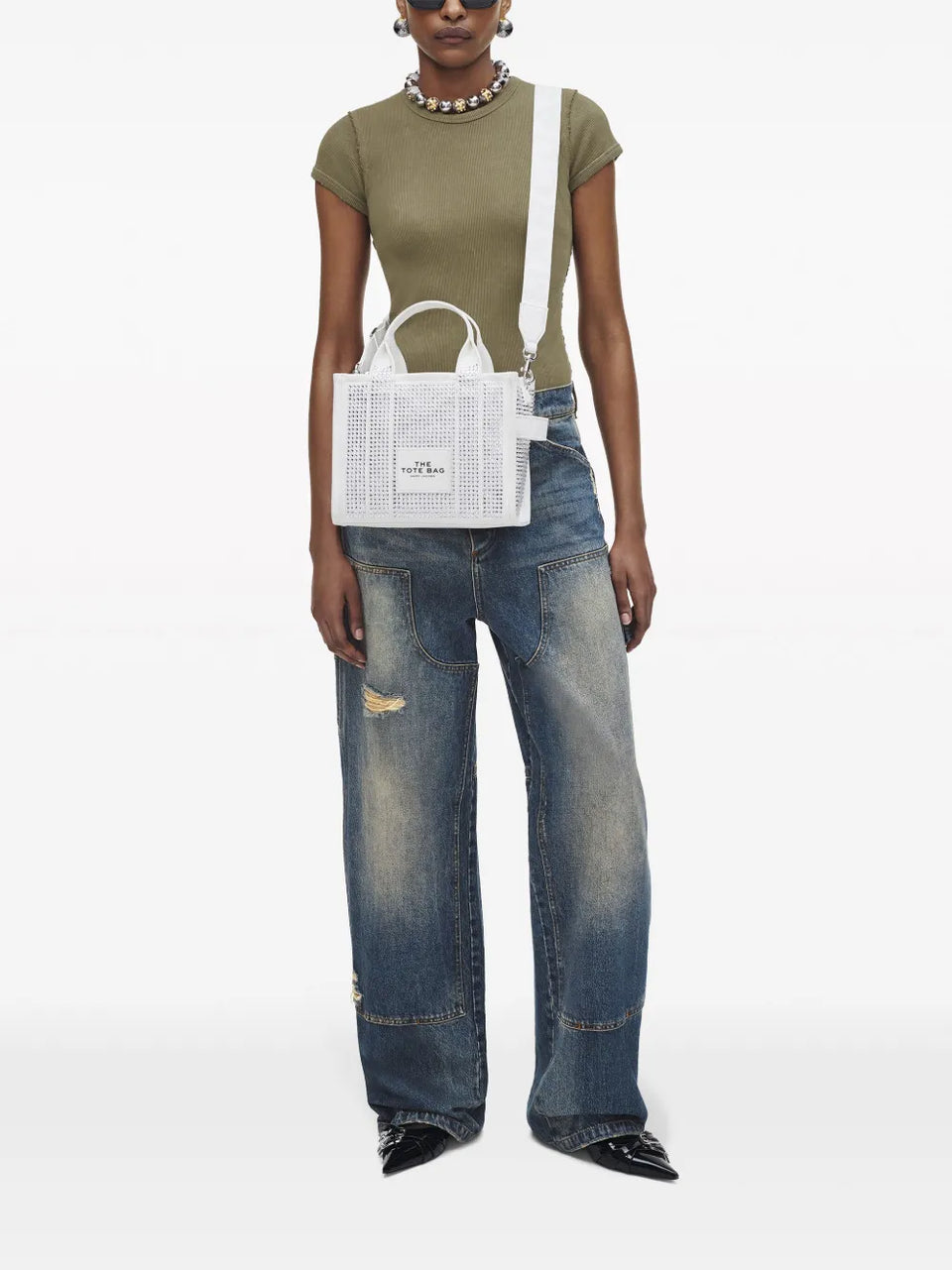 The Small Crystal Canvas Tote bag