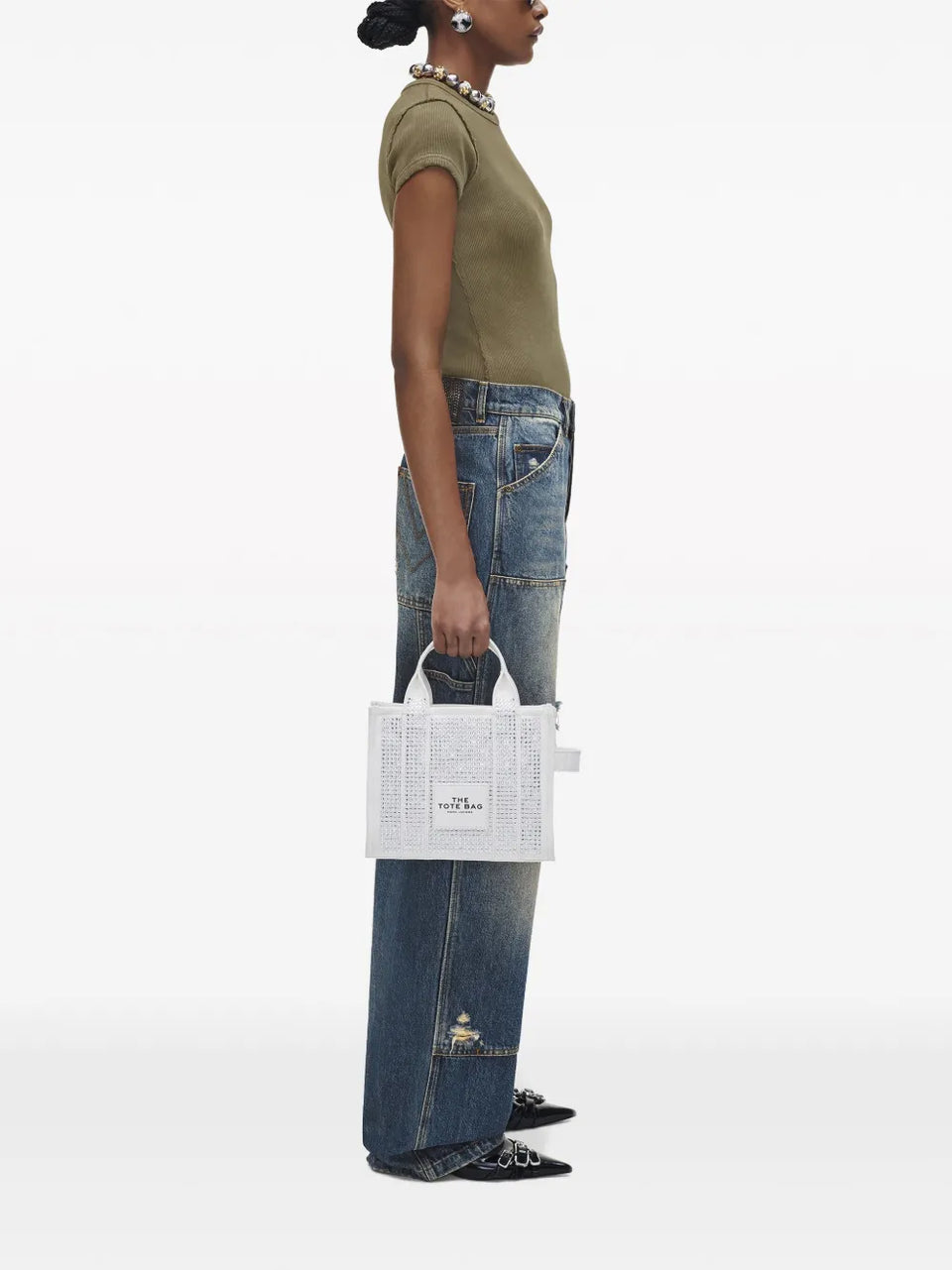 The Small Crystal Canvas Tote bag