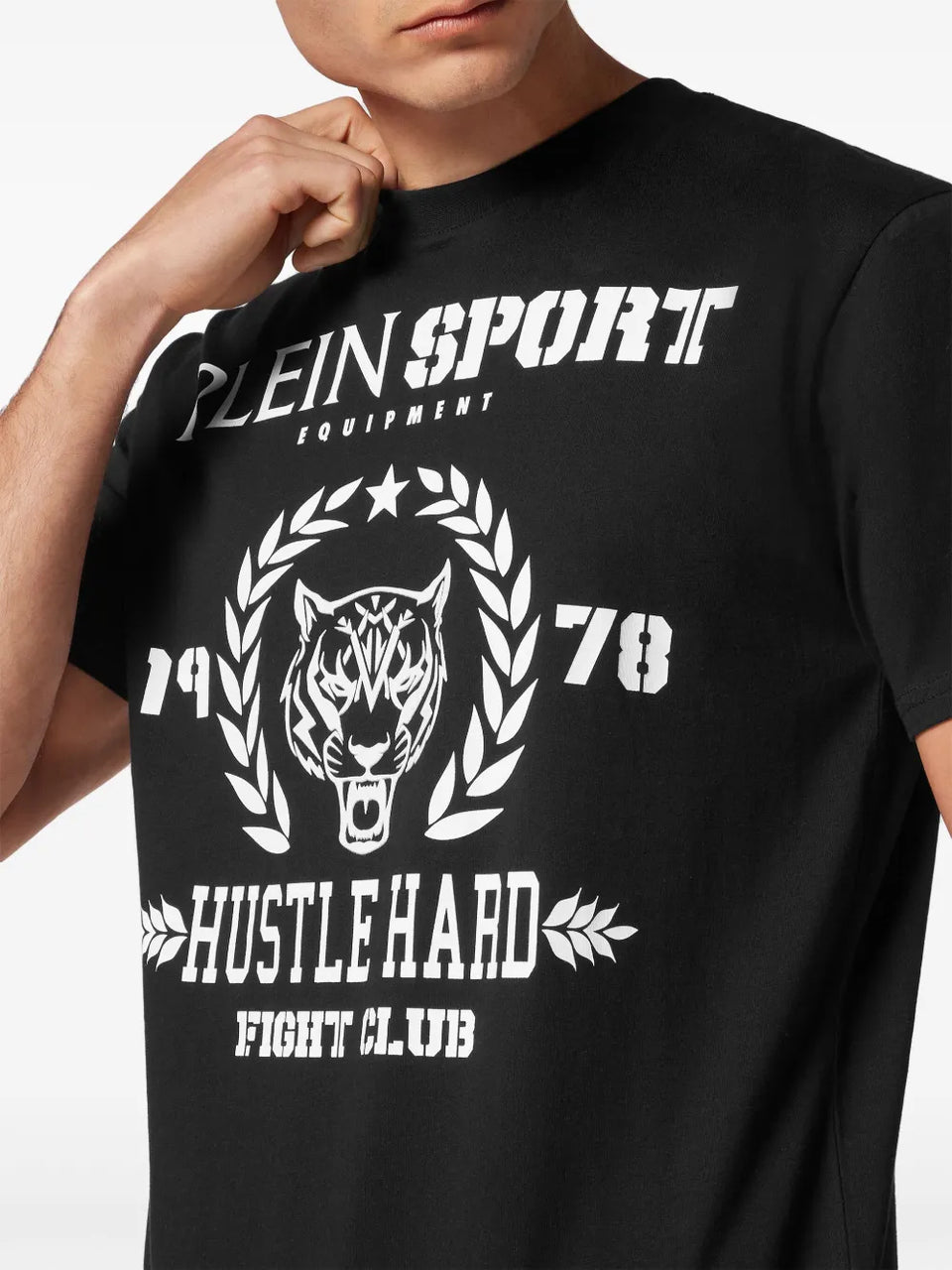 logo-print cotton polo shirt