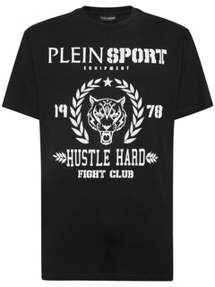 logo-print cotton polo shirt