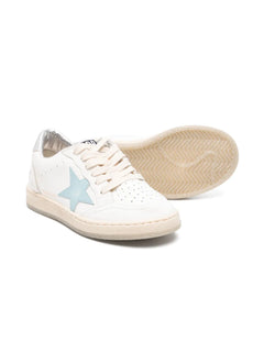 Ball Star-patch leather sneakers