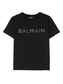 crystal-embellished logo T-Shirt