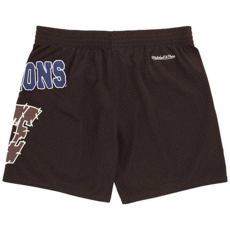 Cactus Jack by Travis Scott x Mitchell & Ness Penn State University Shorts Brown