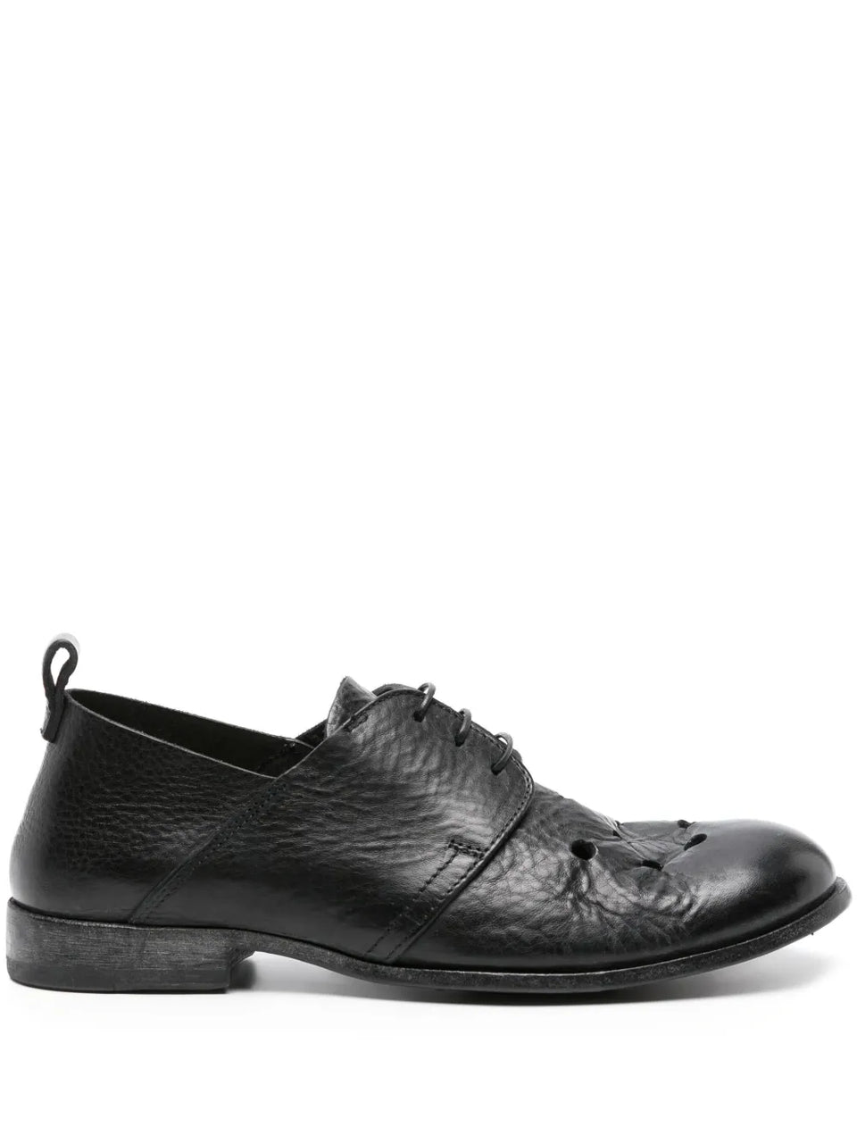 perforated leather Oxford shoes