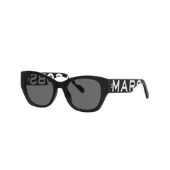 Marc Jacobs The Bold Logo Cat Eye Sunglasses Black/white