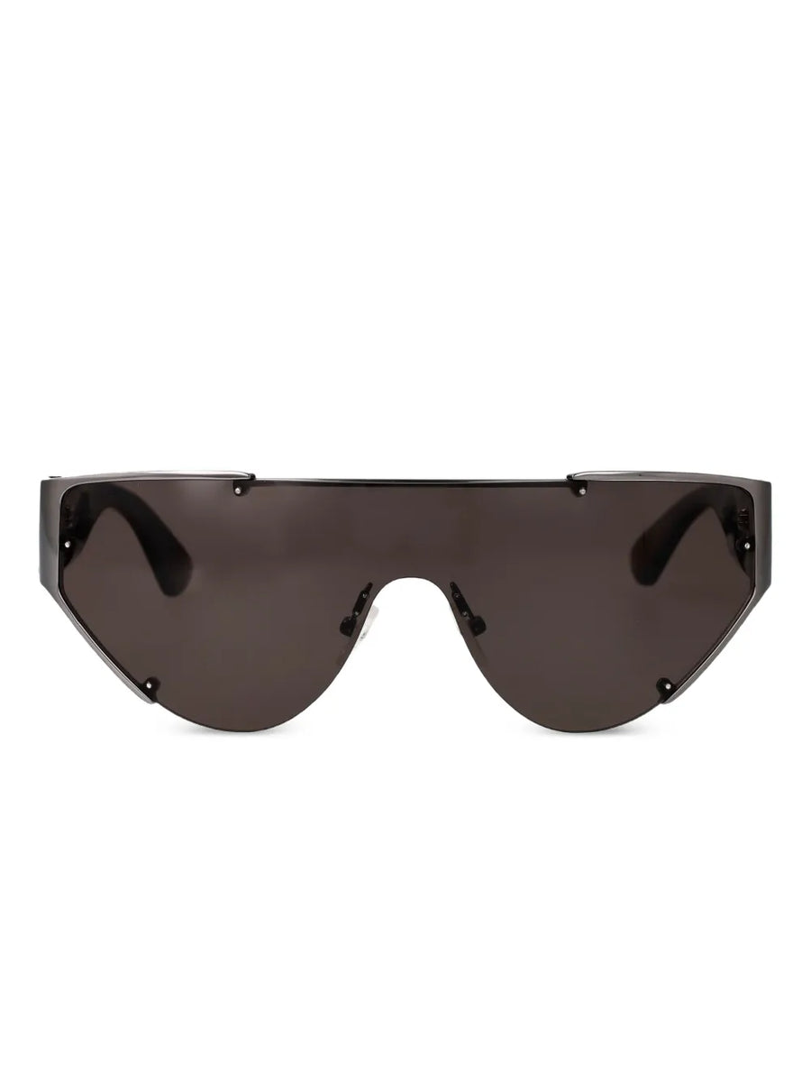 AMQ the grip shield-frame sunglasses