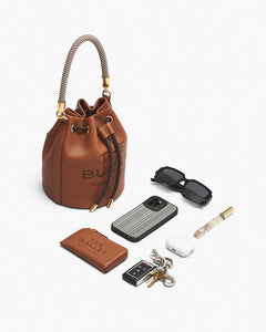 Marc Jacobs Marc Jacobs The Leather Bucket Bag True Red True Red