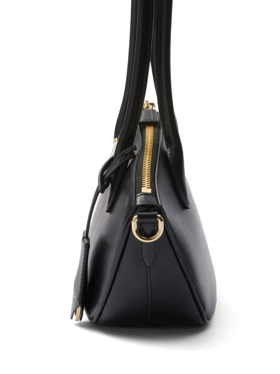 small leather handbag
